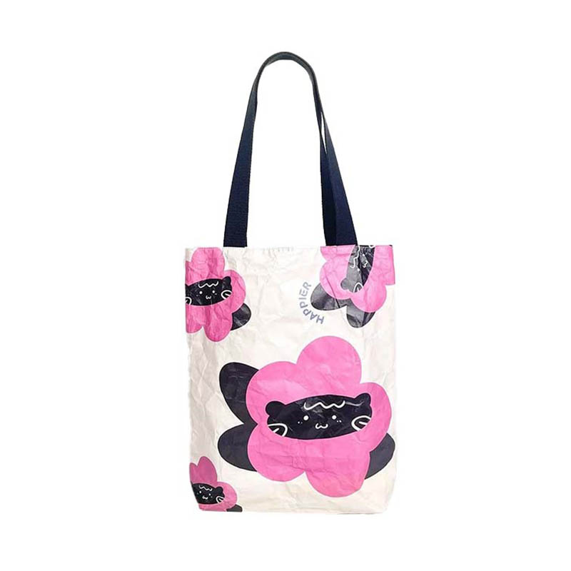 กระเป๋า Tyvek Tote พร้อมการพิมพ์ CMYK